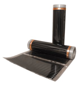 Електрична тепла підлога. Інфрачервона плівка IN-THERM 220 Вт (HI HEAT, Корея) для укладання під ламінат, лінолеум, ковролін.