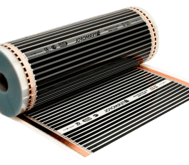 Электрический теплый пол. Инфокрасная пленка IN-THERM 150 Вт (HI HEAT, Корея) для укладки под ламинат, линолеум, ковролин.