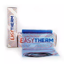 Электрический тёплый пол. Нагревательный мат EASYTHERM 200 Вт/м.кв. в плиточный клей.